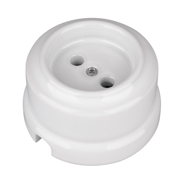 Retro ceramiczne europejskie nieuzasadnione gniazdo ścienne bez dzieci 