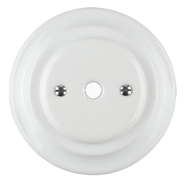 Vintage ceramiczne montowane 9,5 mm apertura kablowa